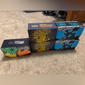 EMPTY Pokemon ETB Boxes